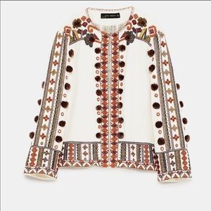 Zara Embroidered Jacket